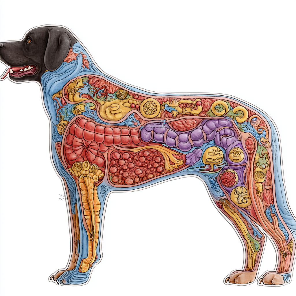Labrador amaigri