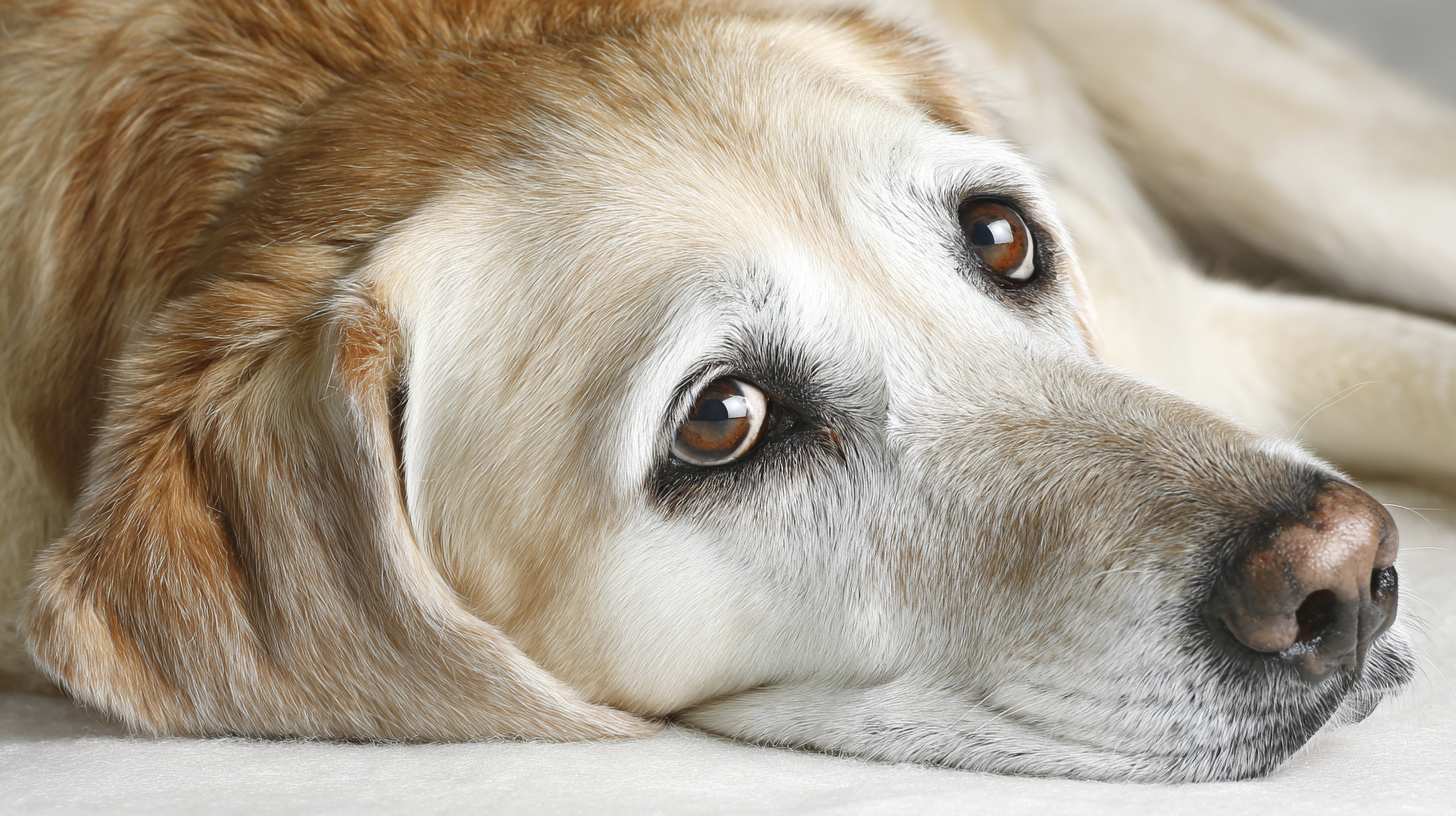 Labrador senior — portrait